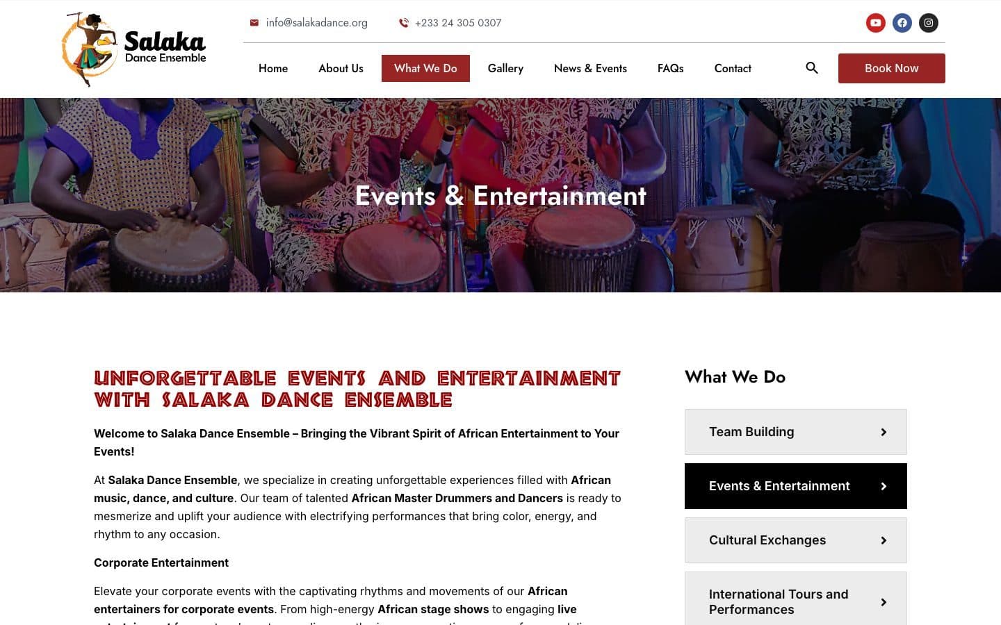 Events & Entertainment